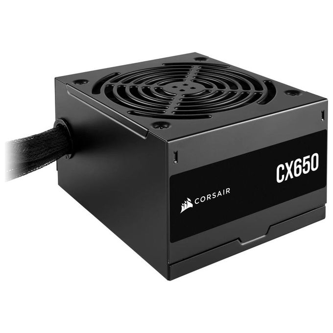 foto del prodotto corsair cx650 atx 650w alimentazione certificazione 80 plus bronze cavi con guaina non modulare eu nero