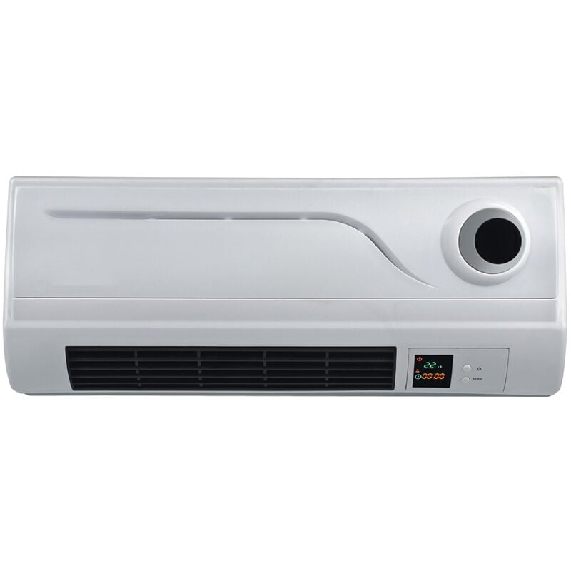 foto del prodotto cose da casa termoventilatore da parete 2000w elettrica tipo condizionatore a muro aria calda termoconvettore stufa alta efficienza energetica con