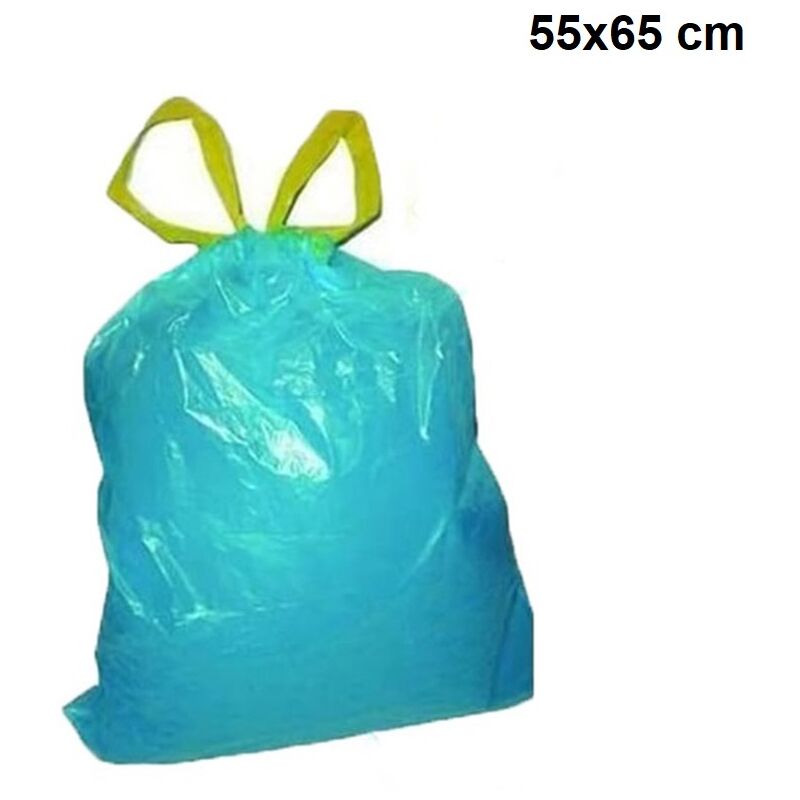 foto del prodotto cosedacasa 150 sacchi 55x65 per la raccolta spazzatura immondizia da pattumiera sacchetti antigoccia con manici vari colori colorigenerali 