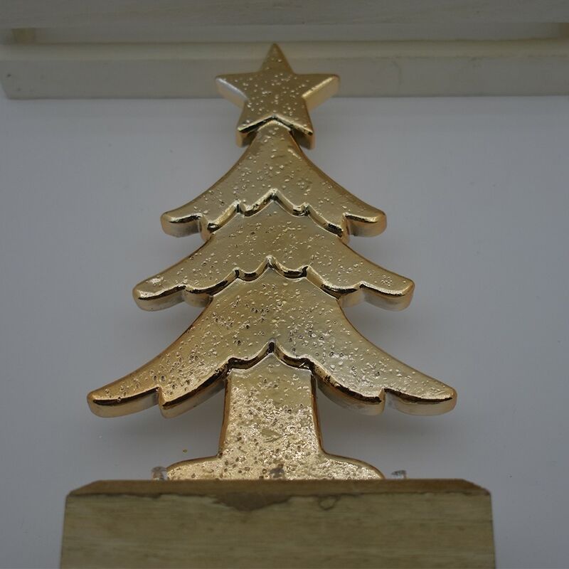 foto del prodotto cosedacasa - albero di natale oro con luci 19cm per decorazioni addobbi casa vetrine negozio