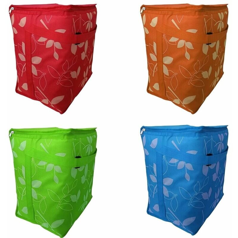 foto del prodotto cosedacasa borsa termica frigorifero grande da viaggio portatutto 32lt per spiaggia mare p colorigenerali rosso