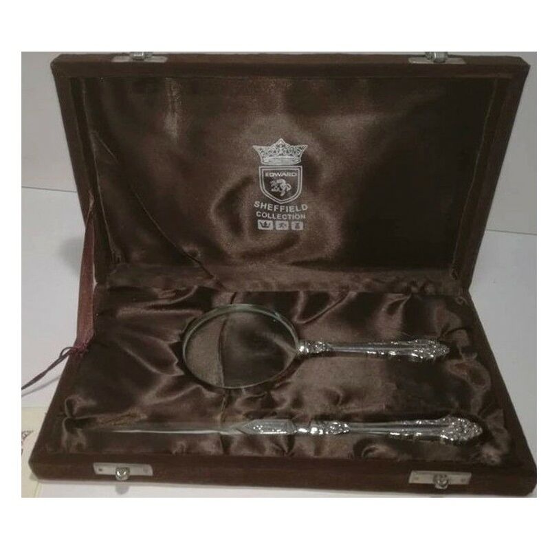 foto del prodotto cosedacasa idea regalo confezione coltello tagliacarte e lente ingrandimento sheffield