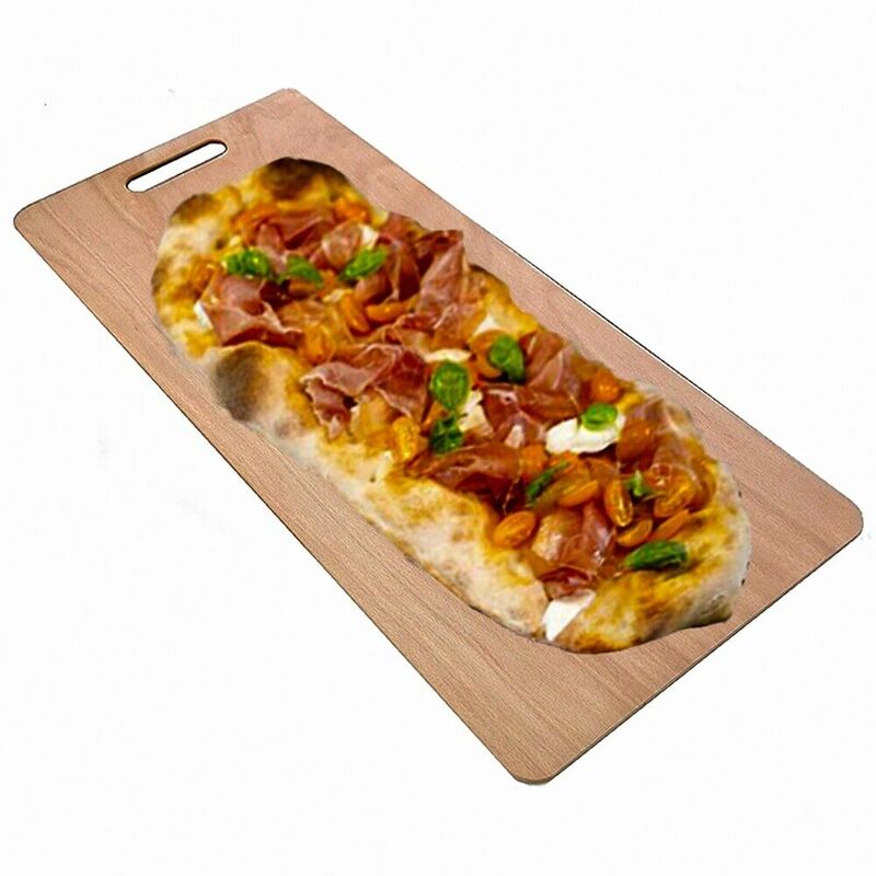 foto del prodotto cosedacasa pala roma per pizza a metro in multistrati legno di betulla tagliere vassoio rettangolare da pizzeria pinza max ristoranti made in italy