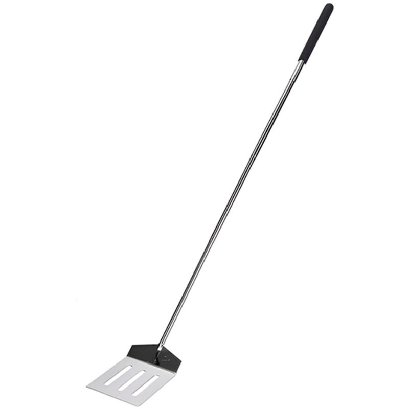 foto del prodotto cosedacasa paletta da barbecue estensibile da 25 a 72 cm in metallo con manico in plastica spatola griglia pesce o carne pic nic
