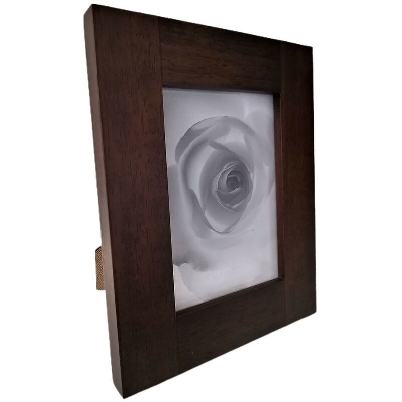 foto del prodotto cosedacasa porta foto da tavolo album cornice in legno per ritratti 13x18 moderno vintage bellissimo e particolare