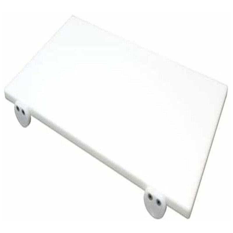 foto del prodotto cosedacasa tagliere in polietilene con fermi professionale euroceppi bianco o colorato cm50x40xh2 ad alta densita per contatto con alimenti