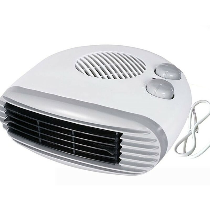 foto del prodotto cosedacasa termoventilatore orizzontale bianco per arredo da casa bagno 1000 2000 w