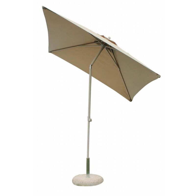 foto del prodotto cosma ombrellone da giardino 2x2 mt con palo pieghevole in alluminio tenerife grey