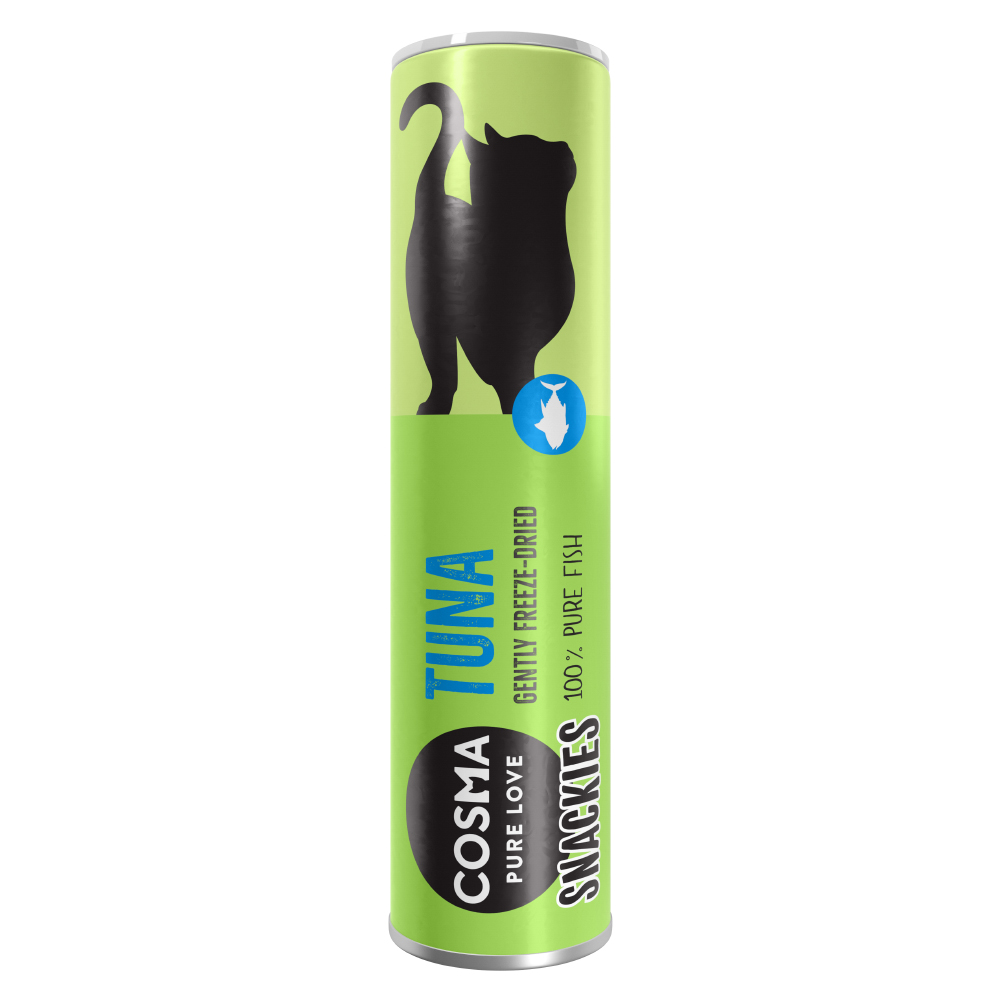 foto del prodotto cosma snackies liofilizzati per gatto tonno 25 g