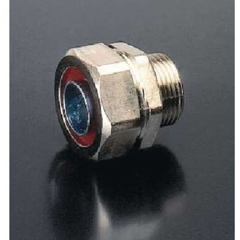 foto del prodotto cosmec raccorco metallico maschio fisso m25 flessibile 22 ce cod. 6014 25a 