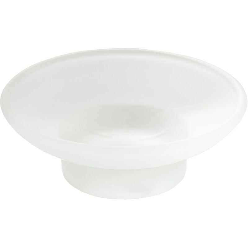 foto del prodotto cosmo, accessori da bagno, porta sapone, parte di ricambio, inserto in vetro, 1119284, bianco haceka