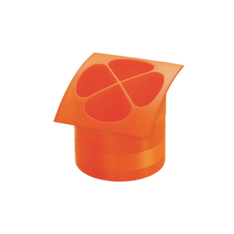 foto del prodotto cosmoplast scolaposate quadrifoglio con salvagoccia in plastica cm.14x15h.