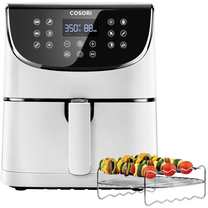 foto del prodotto cosori cp158 af rxw friggitrice ad aria calda 5.5 l 1700 w rivestimento antiaderente, senza bpa, con display , funzione