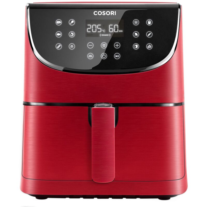 foto del prodotto cosori friggitrice ad aria premium chef edition rosso 5,5 litri