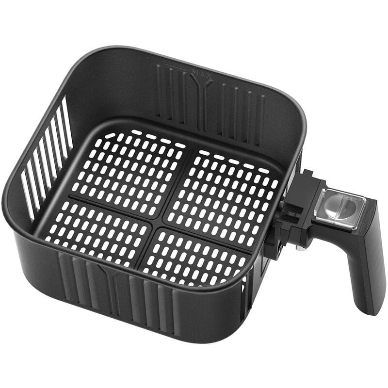 foto del prodotto cosori ricambio cestello originale individuale 5,5l per modello cp158 af co158 af, cestello antiaderente, lavabile in lavastoviglie, nero