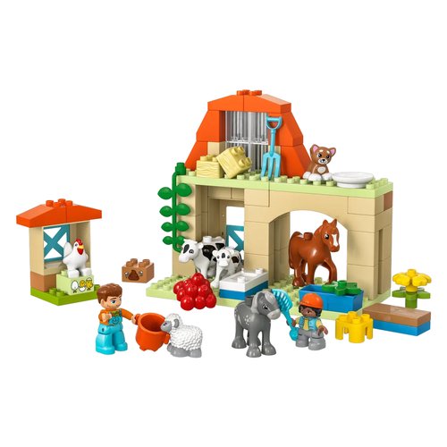 foto del prodotto costruzioni lego 10416 duplo town cura degli animali di fattoria