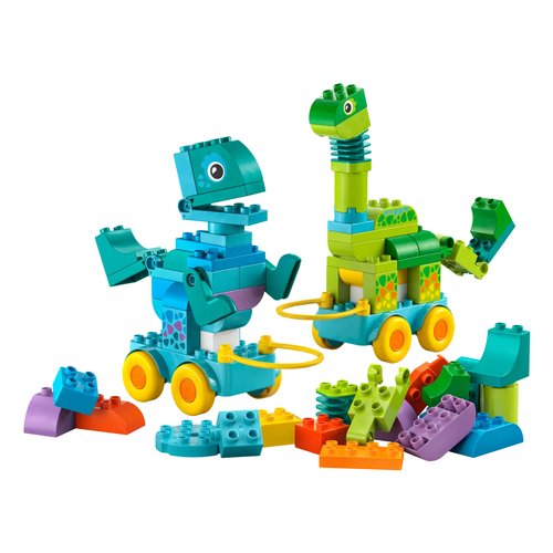 foto del prodotto costruzioni lego 10451 duplo dinosauri su ruote 3 in 1