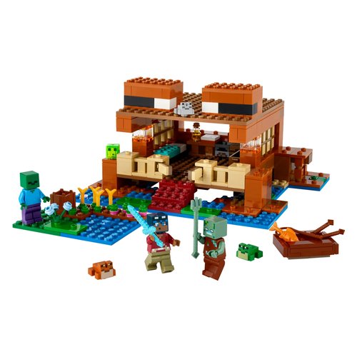 foto del prodotto costruzioni lego 21256 minecraft la casa rana