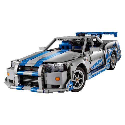 foto del prodotto costruzioni lego 42210 technic auto nissan skyline gt r r34 2 fast 2