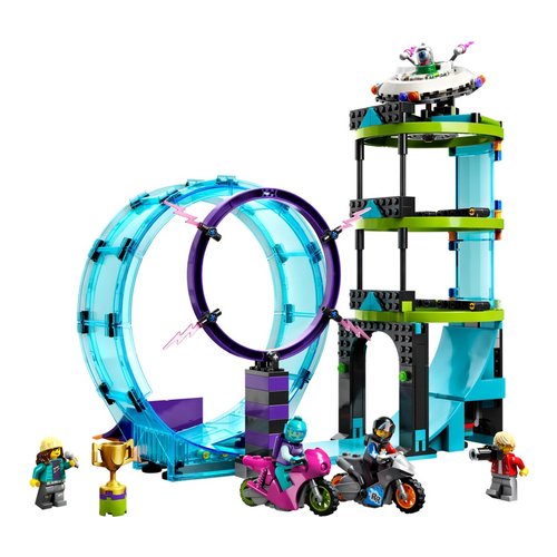 foto del prodotto costruzioni lego 60361 city stuntz stunt riders sfida impossibile