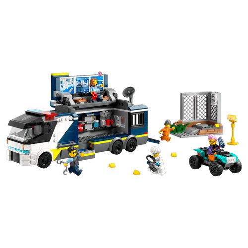 foto del prodotto costruzioni lego 60418 city police camion laboratorio mobile della pol