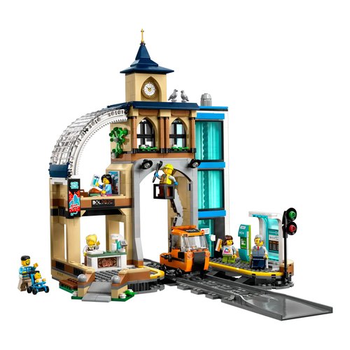 foto del prodotto costruzioni lego 60469 city train stazione centrale