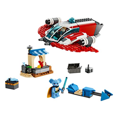 foto del prodotto costruzioni lego 75384 star wars the crimson firehawk