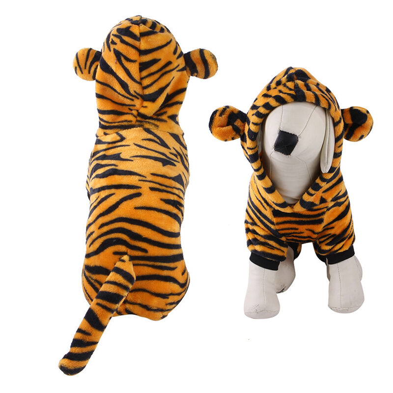 foto del prodotto costume di halloween per animali domestici, vestiti per cani autunnali e invernali che ispessiscono il calore 2xl 