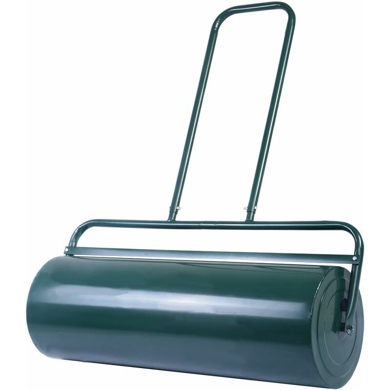foto del prodotto costway rullo per prato larghezza 90cm 30, capacit di riempimento 63l verde 