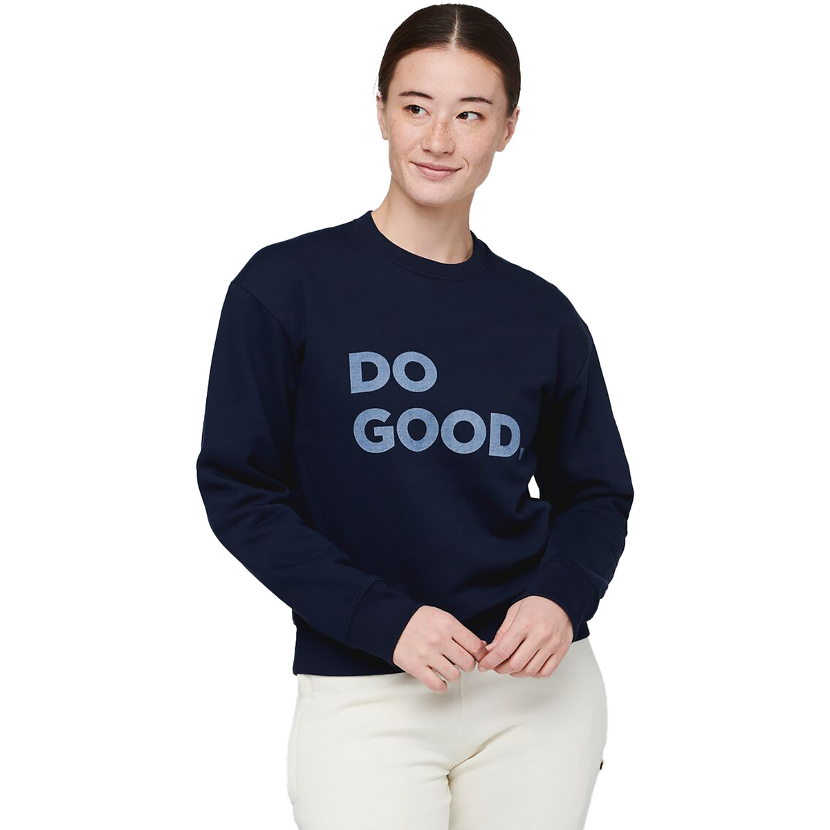 foto del prodotto cotopaxi donna felpa do good organic crew