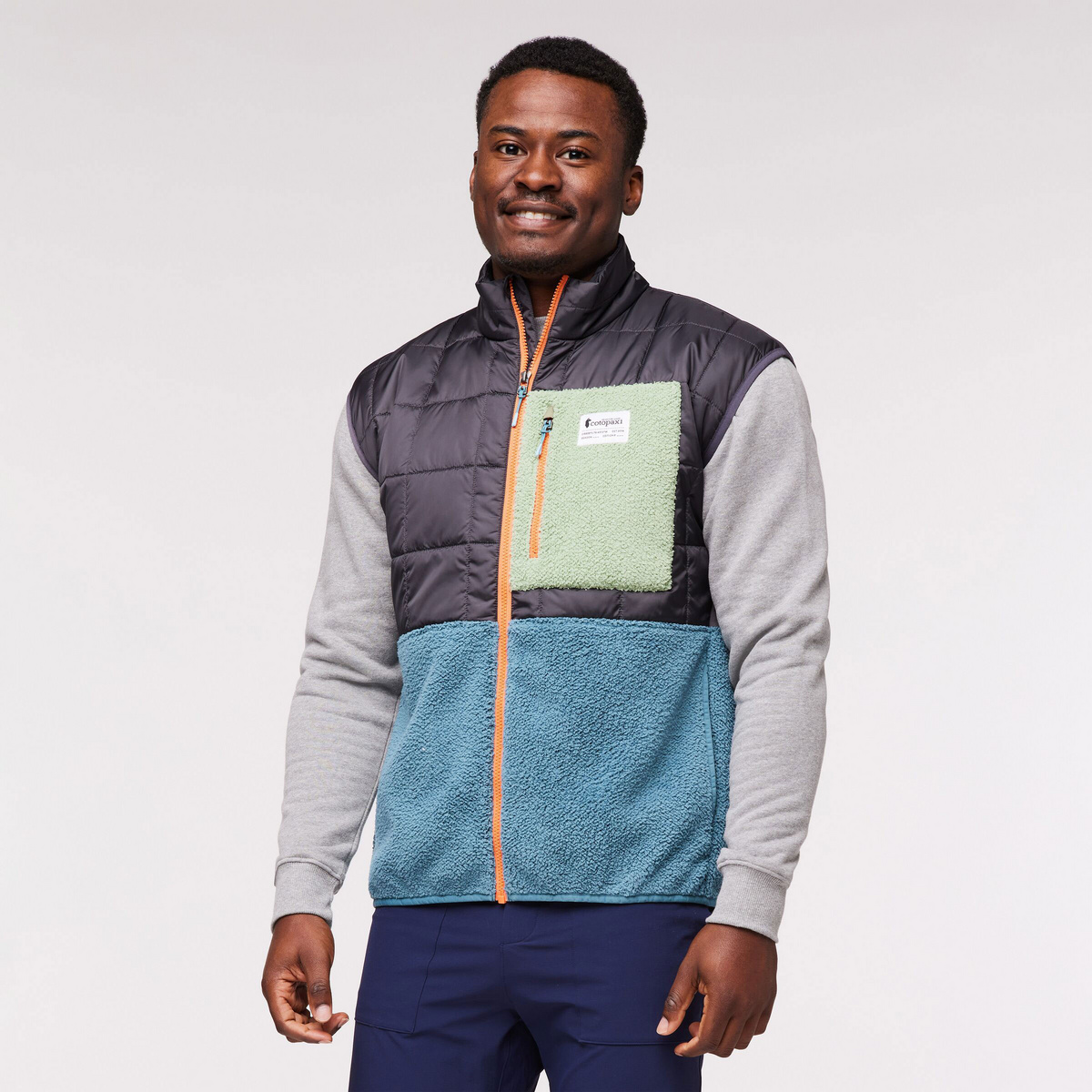 foto del prodotto cotopaxi uomo gilet ibrido trico
