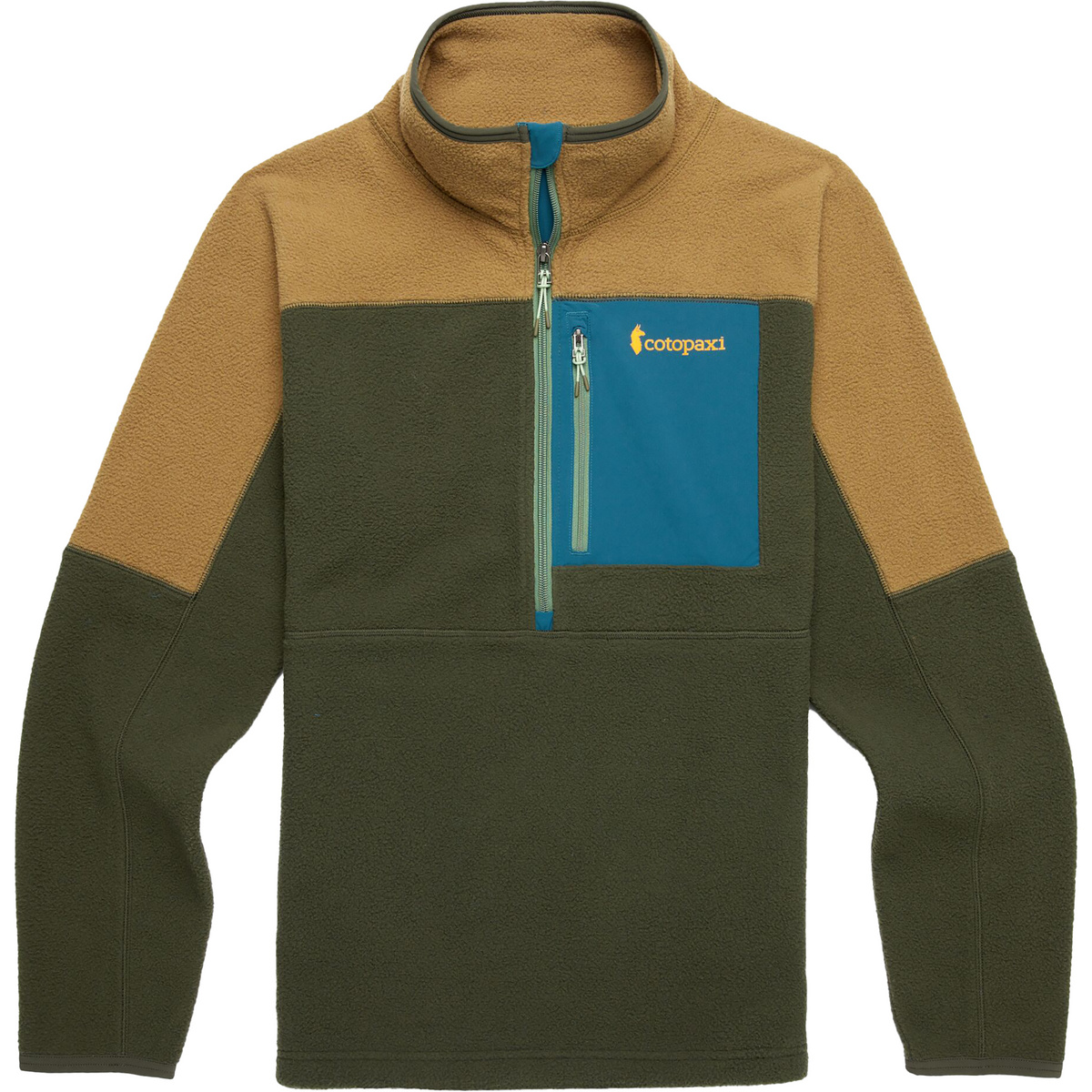 foto del prodotto cotopaxi uomo maglione in pile con 1 2 zip abrazo