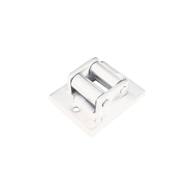 foto del prodotto cottali guidacinghia a rulli fori verticali ottone vern bianco mm 45x60