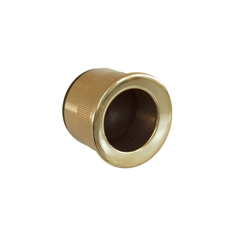 foto del prodotto cottali maniglia a ditale incasso tonda mm 25x12 ottone lucido