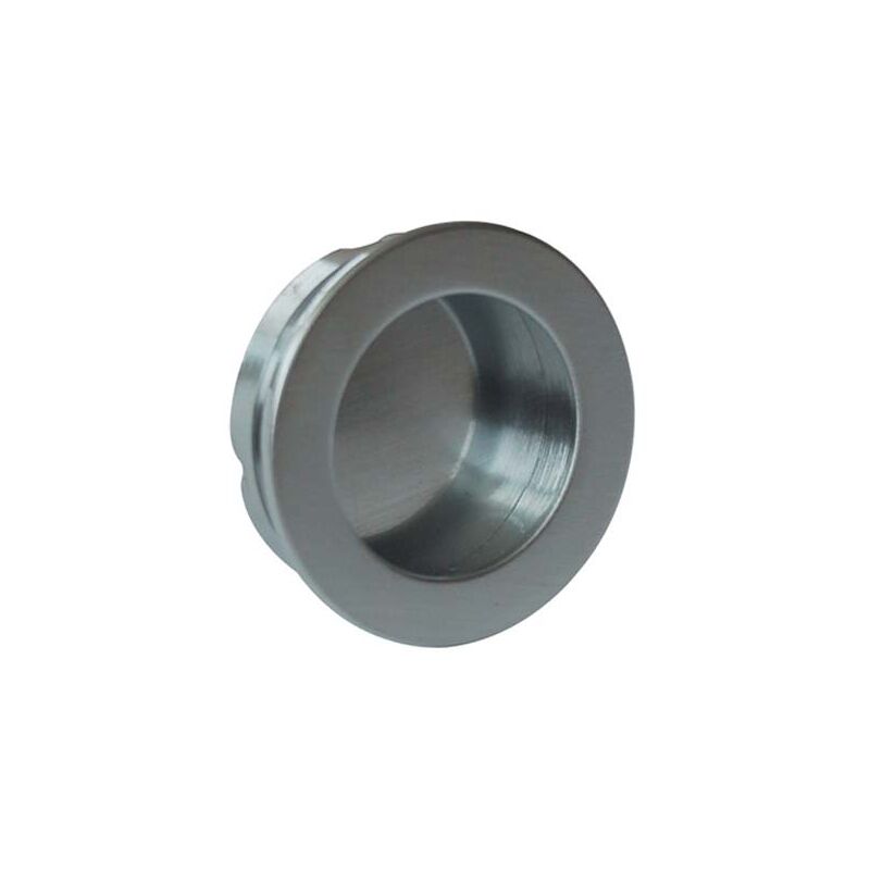 foto del prodotto cottali maniglia incasso tonda mm 30x12 ottone cromo satinato