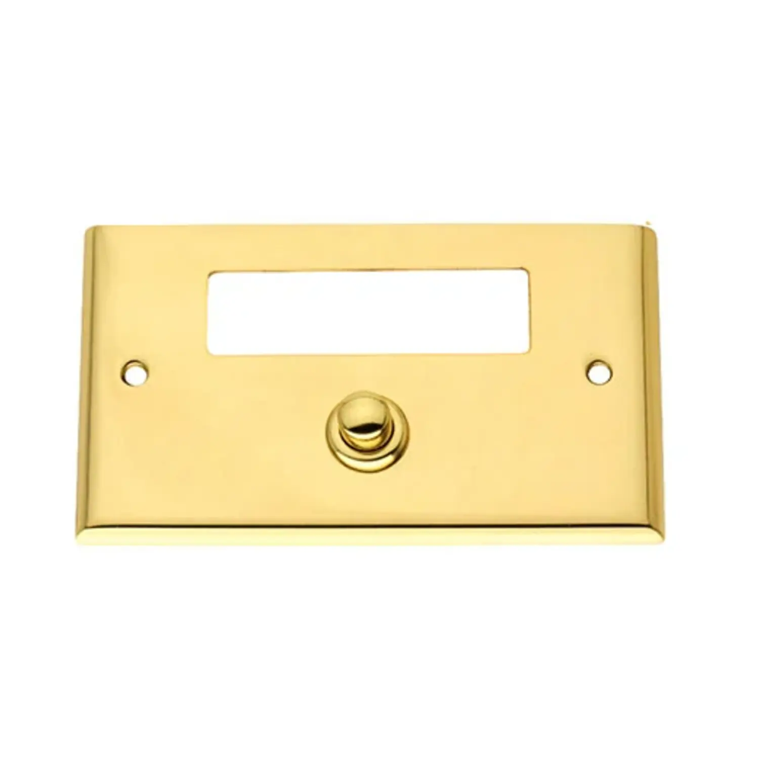 foto del prodotto cottali pulsante campanello 230v ingresso casa portanome ottone oro lucido suoneria cottali 230v