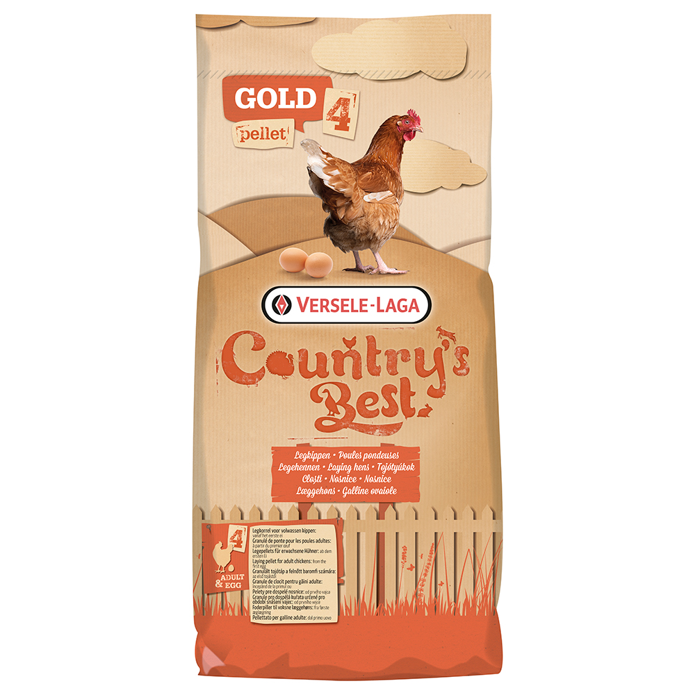 foto del prodotto country s best gold 4 gallico pellet 20 kg