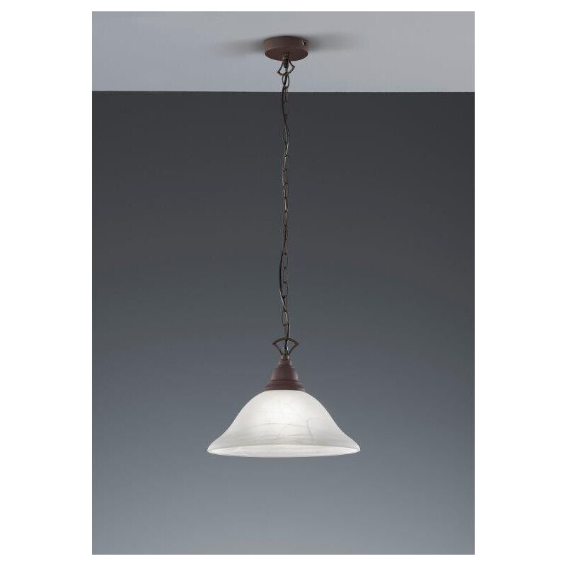 foto del prodotto country sospensione 1 luce vetro cm34