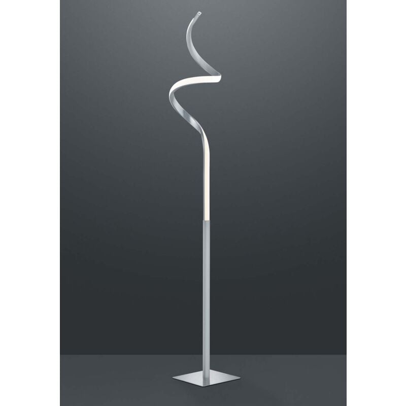 foto del prodotto course piantana led ondulata acciaio satinato h. 145cm