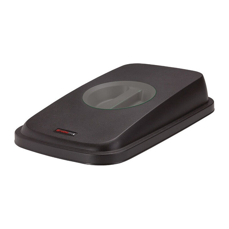foto del prodotto couvercle pp cp 70 gris b290 pour collecteur de recyclage 55 70l avec fermeture rotho