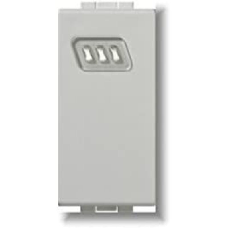 foto del prodotto cover adattatore eclipse2 serie bticino ligth bentel security cod. ecl2c-bli