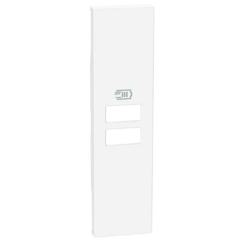 foto del prodotto cover bticino living now 1 modulo per caricatori usb bianco kw13c