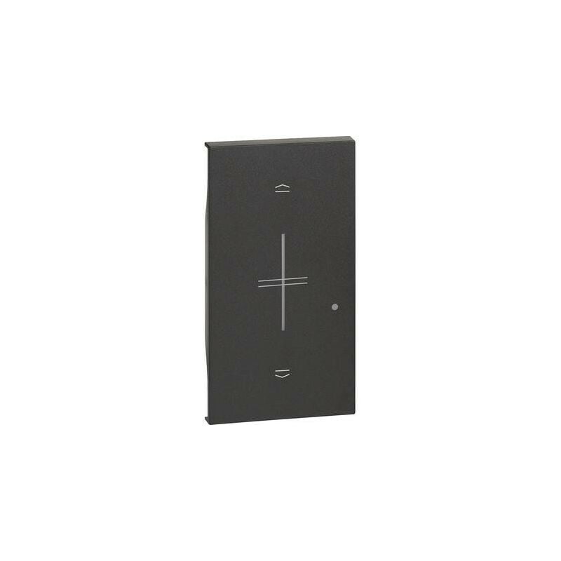 foto del prodotto cover bticino living now comando tapparella wireless nera kg43m2