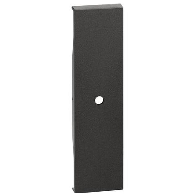 foto del prodotto cover bticino living now per inseritore antifurto nera kg24