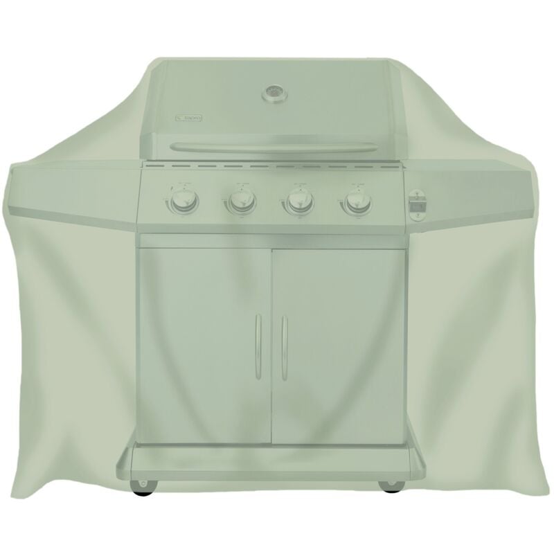 foto del prodotto cover copertura universale per grill a gas grande, beige 70 x 150 x 110 cm tepro