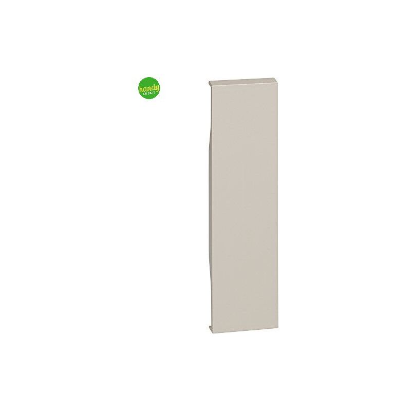foto del prodotto cover falso polo bticino living now 1 modulo sabbia