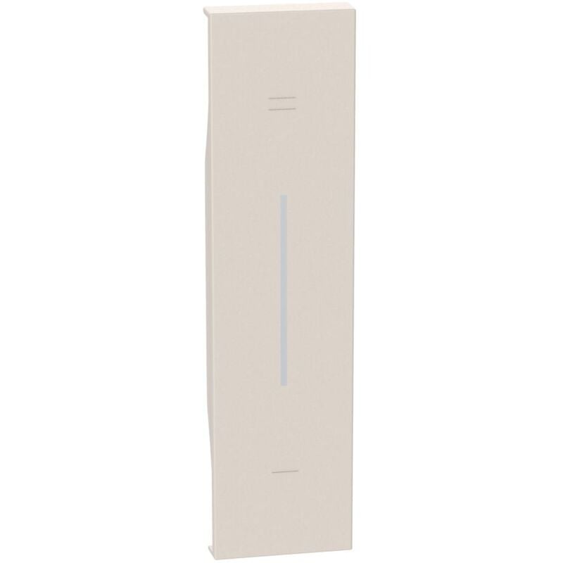 foto del prodotto cover illuminabile per k4418 1 modulo sabbia bticino living now km01n