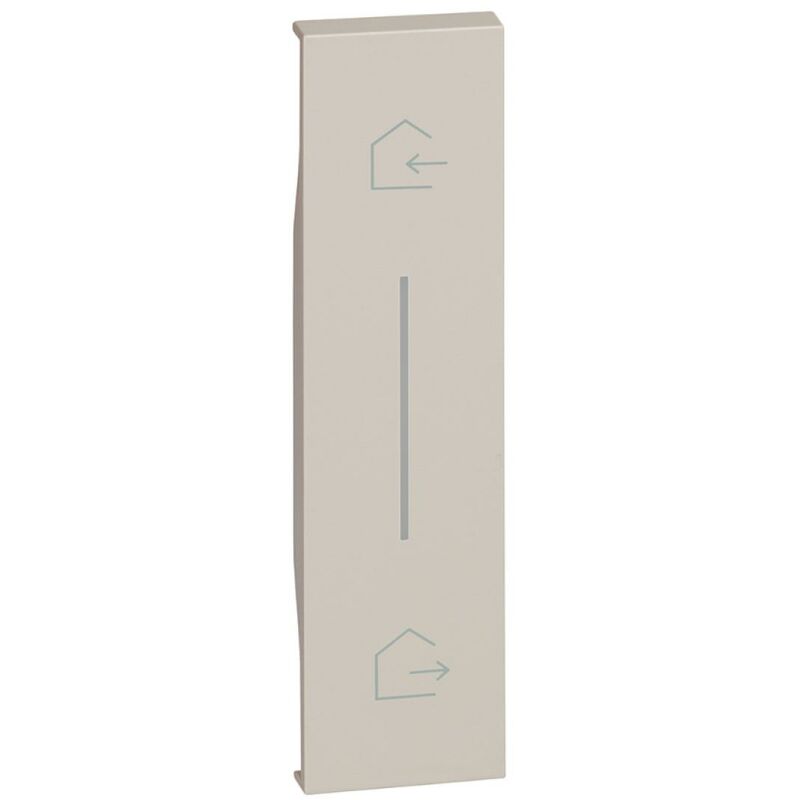 foto del prodotto cover per comando scenario bticino living now 1 modulo sabbia km40
