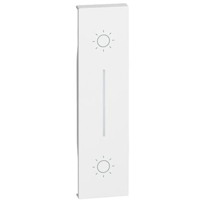 foto del prodotto cover per pulsante non interbloccato bticino living now k4036 bianco kw05l
