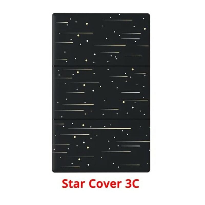 foto del prodotto cover starry sky per tx ultimate t5 120 3 pulsanti sonoff